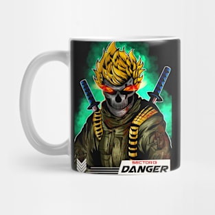 Original Design Illustration Skull Special Force Mug